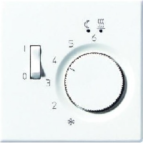 JUNG LS 990 Светло-серая Накладка регулятора теплого пола (мех. FTR231U)