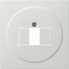 Gira S-Color Белый Накладка для телефонных TAE - и аудиорозеток