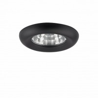 Lightstar Monde LED Черный/Черный/Черный Встраиваемый светильник 1х1W IP44