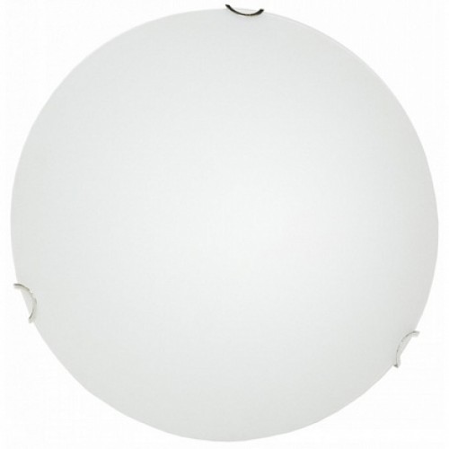 Arte Lamp Plain Хром/Белая Тарелка 60W E27