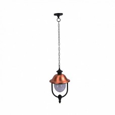 Arte Lamp Barcelona Черный/Прозрачный Светильник уличный подвесной 1x75W E27