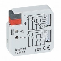 Legrand KNX Интерфейс сухих контактов 4-канальный.Для установки в монтажную коробку.