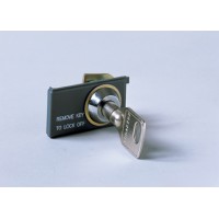 ABB Emax Блокировка положения выключателя в фикс. части Emax E1/6 с разными ключами или навесным замком D=4mm