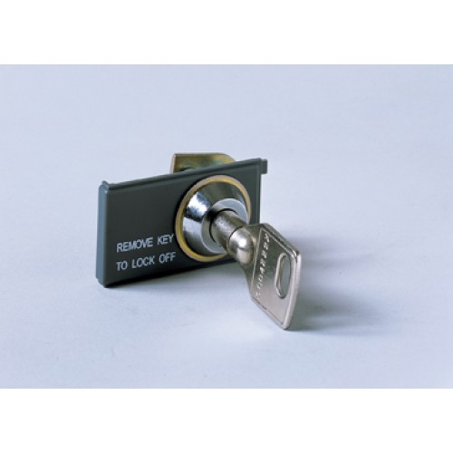 ABB Emax Блокировка положения выключателя в фикс. части Emax E1/6 с разными ключами или навесным замком D=4mm