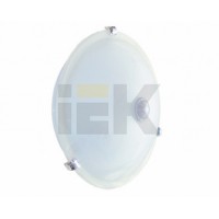 IEK Светильник НПО3231Д белый 2х25 с датчиком движения