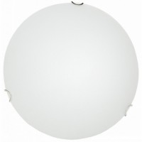 Arte Lamp Plain Хром/Белая Тарелка 100W E27