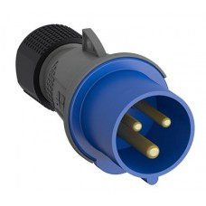 ABB Easy&Safe Вилка кабельная 232EP6,32А,2P+E,IP44,6ч