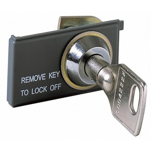 ABB Блокировка выключателя в разомкнутом состоянии KEY LOCK E1/6 - одинаковые ключи N.20005