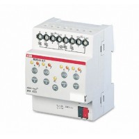 ABB KNX ES/S 4.1.2.1 Актор электронные реле 4-х канальный 24-230V AC/DC 1 А DIN-рейка