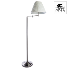 Arte Lamp California Серебро/Белый Торшер 100W E27