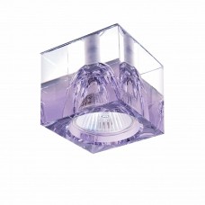Lightstar Meta Фиолетовый/Хром/Фиолетовый Встраиваемый светильник 004149 G5.3 1х50W IP20