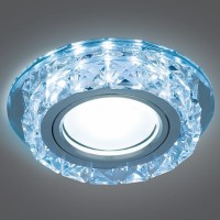 Gauss Светильник Backlight Gu5.3 LED 4100K 1/40 круг, кристалл/хром