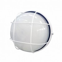 IEK Светильник НПП1102 белый/круг с реш. 100Вт IP54