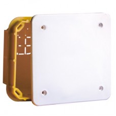 DKC Коробка распределительная для сплошных стен 92х92х45 с бел крышкой