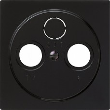 Gira S-Color Черный Накладка TV-FM-(SAT) розетки