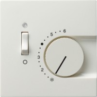 Gira S-Color Белый Накладка для термостатов с пов. ручкой и контр. лампой