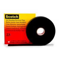 3M Scotch 23 Изоляционная лента самослип. резиновая 19мм х 4м
