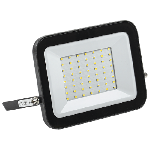 IEK Черный Прожектор LED СДО 06-50 IP65 6500 K