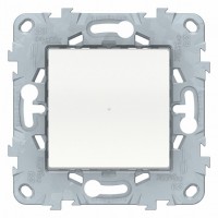SE Unica New Бел Выключатель релейный Wiser нажимной, 10А