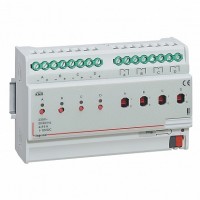 Legrand KNX Контроллер освещения 4 канала 1-10В/4 канала реле 16А. DIN 8 модулей.
