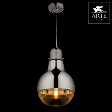 Arte Lamp Edison Хром/Белый Светильник подвесной 60W E27