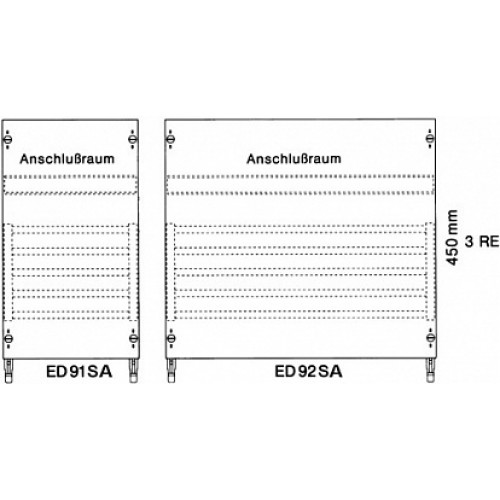 ABB Панель с шинами 5х250 А (ED92SA)