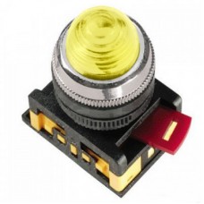 IEK Лампа AL-22 сигнальная d22мм желтый неон/240В цилиндр