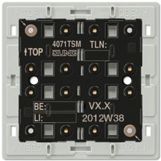 JUNG KNX Кнопочный модуль с интегрированным шинным сопряжением стандарт 1-4гр
