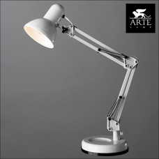 Arte Lamp Junior Белая Лампа настольная офисная 40W E27