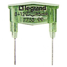 Legrand Galea Life Зелёная Лампа 220В-15 мA для подсветки механизмов