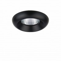Lightstar Monde LED Черный/Черный/Черный Встраиваемый светильник 7х1W IP44