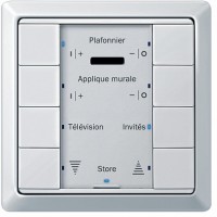 SE Merten KNX\EIB SD Полярно-бел Сенсор 4-кнопочный с ИК-приемником Plus