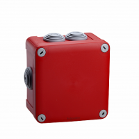 SE Коробка соединительная Mureva 105х105х65 IP55 красная