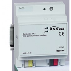 Legrand KNX Интерфейс IP/KNX. DIN 4 модуля.