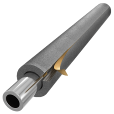 Трубка вспененный полиэтилен SUPER SK толщина 20 мм L=2м Тмакс=95oC серый самоклеящаяся Energoflex