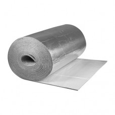 Рулон вспененный каучук Air AD толщина 6 мм Тмакс=80oC серый самоклеящийся с покрытием METAL K-flex