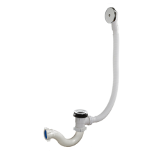 Слив-перелив для ванны трубный автоматический слив "клик-клак" Орио