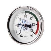 Термометр биметаллический Дк63 осевой 120C ЗАВОД ТЕПЛОТЕХНИЧЕСКИХ ПРИБОРОВ