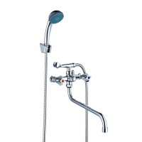 Смеситель для ванны с душем ПСМ-157-К/50 двуручный Профсан